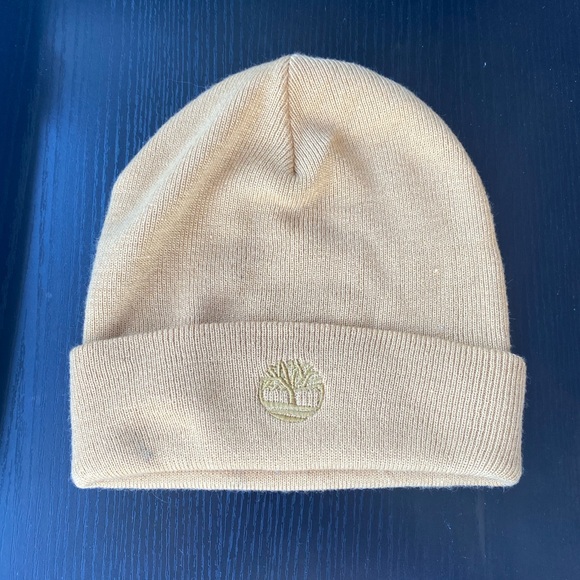 Tan Timberland Beanie - Picture 1 of 3